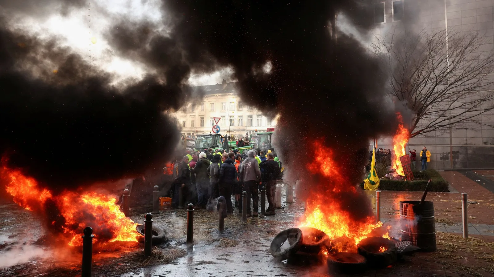 Protests across France, Italy, Spain, Portugal and Albania highlight growing concerns over living costs, housing, education and governance.