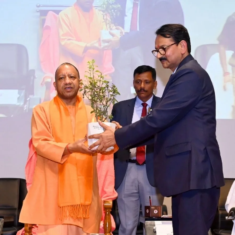 UPSIFS conference G K Goswami, founder director UPSIFS and CM UP Shri Yogi Adityanath Ji