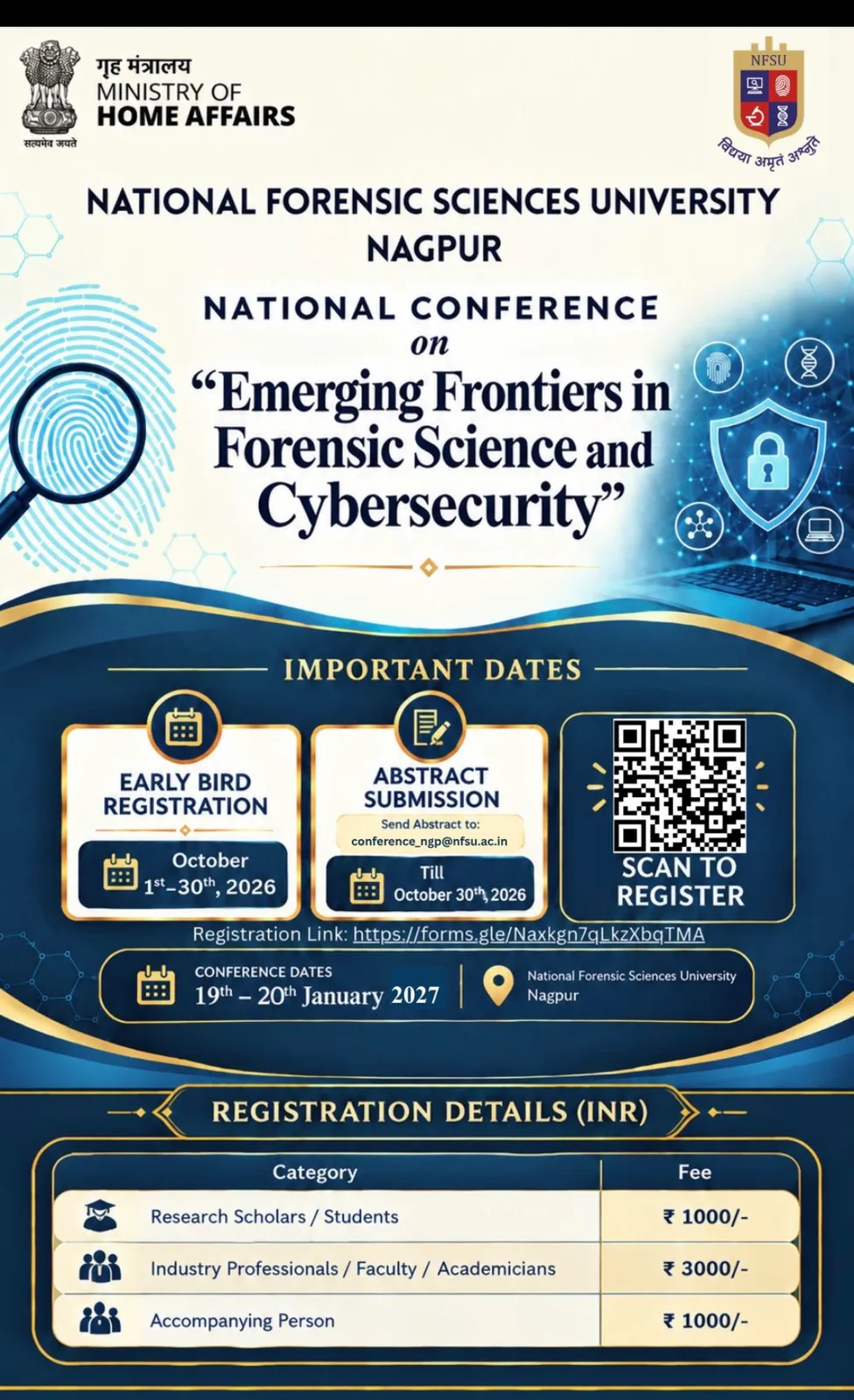 Conference NFSU NAGPUR